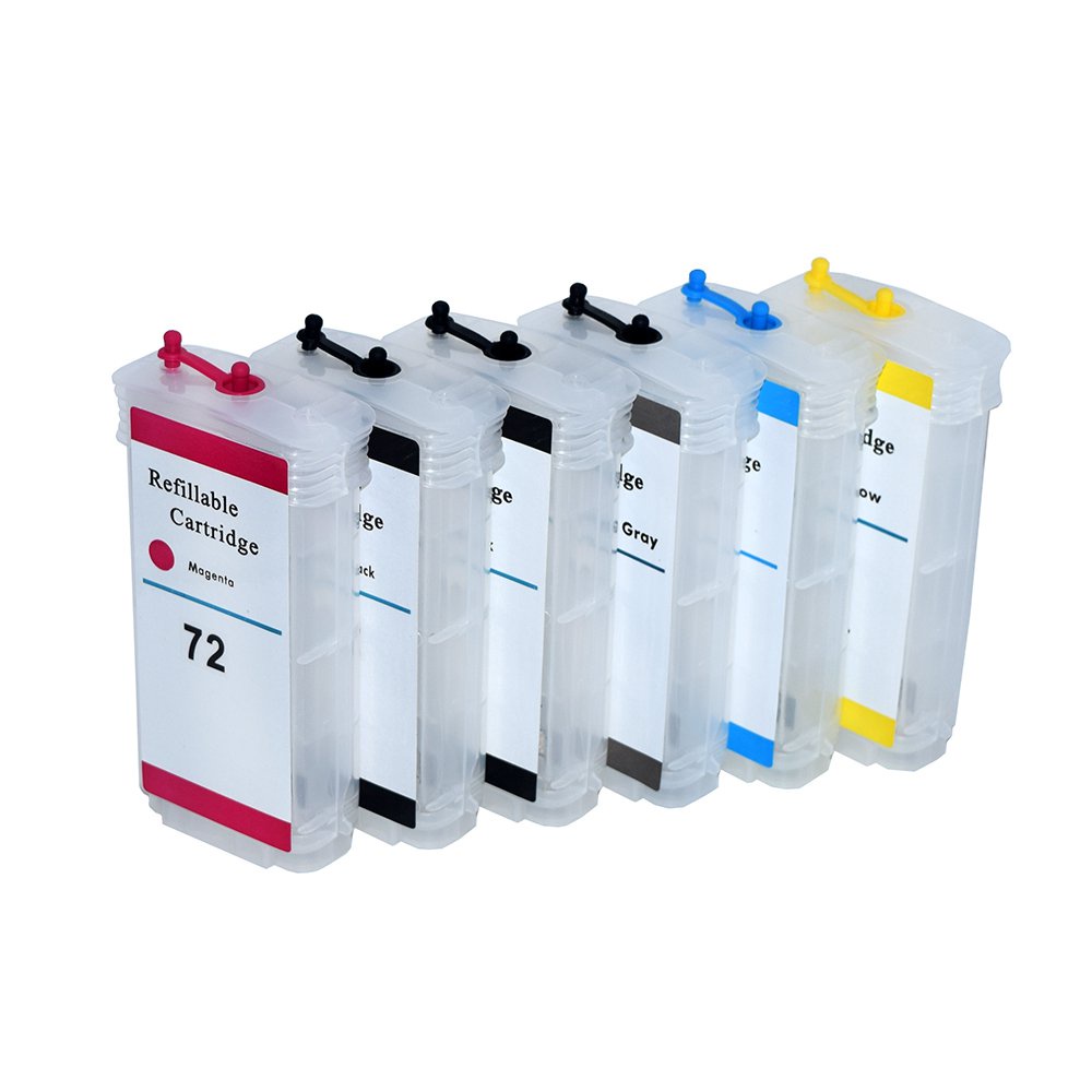 Refill Ink Cartridge For HP 72 for HP Designjet T610 T620 T770 T790