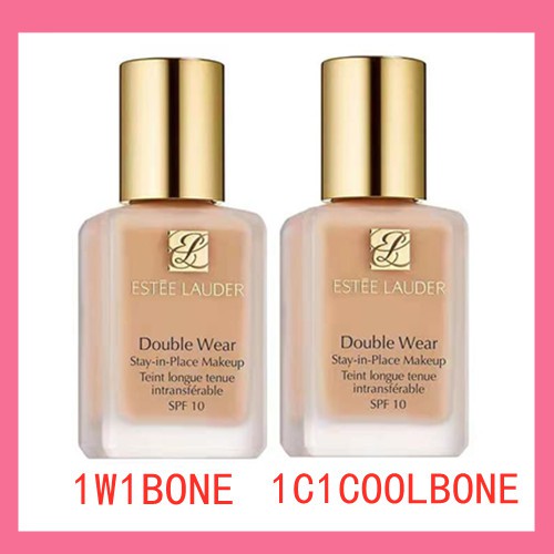 Estee Lauder Double Wear สี1W1 Bone .สี1C1CoolBone 30ml/7ml