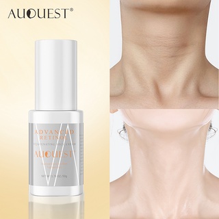 Auquest Advanced Retinol Rejuvenating Neck Cream ปรับสีผิวให้สม่ําเสมอและเนื้อสัมผัสที่อ่อนโยนช่วยเพิ่มความตึงเครียดและการรองรับผิวและลดริ้วรอย