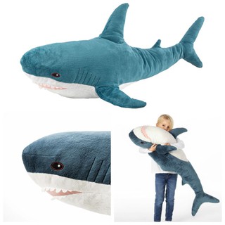 ตุ๊กตาฉลาม ตุ๊กตาตัวใหญ่ ใช้กอดแทนหมอนข้างได้ ตุ๊กตาของเล่นสำหรับเด็ก ขนาด 100 ซม.