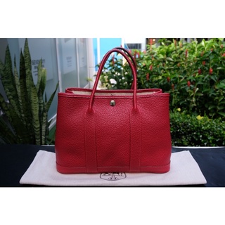 #HB7662 👜: Used Hermes garden party 30 ปี 2014