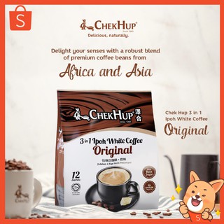 chek hup กาแฟสำเร็จรูป original 3 in 1 Ipoh White Coffee – Original