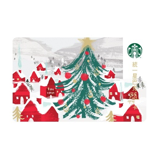 STARBUCKS  2016 CHRISTMAS Gift Card การ์ดพิเศษจาก Taiwan