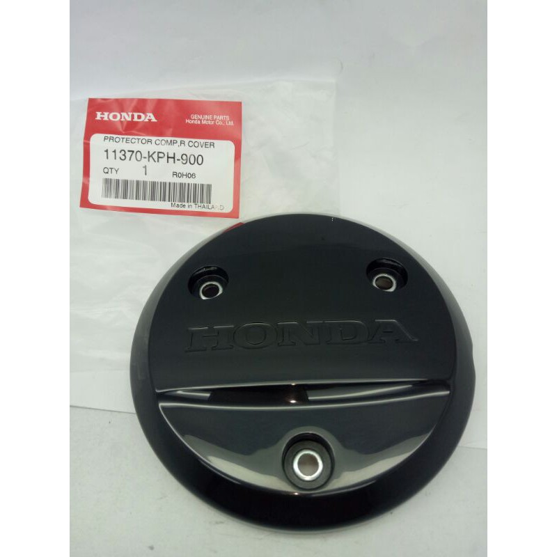 Honda ครอบเครื่อง Honda Wave125 ของแท้ศูนย์(11370-KPH-900) PROTECTOR COMP,R COVER