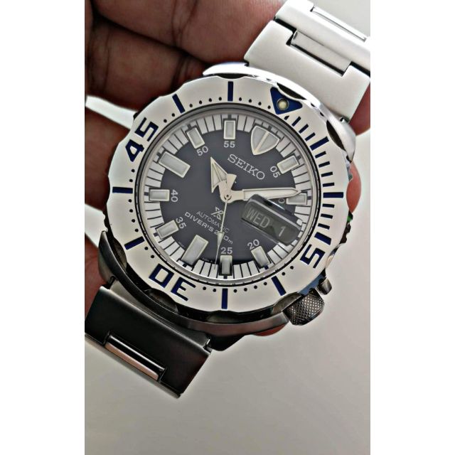 SEIKO SRP657K1 ROYAL BLUE MONSTER LIMITED EDITION NO. 5451750 - jiajiarajin  - ThaiPick