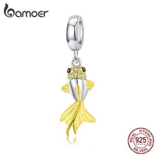 BAMOER Fashion Charm 925 Silver Fit Original Bracelet Koi