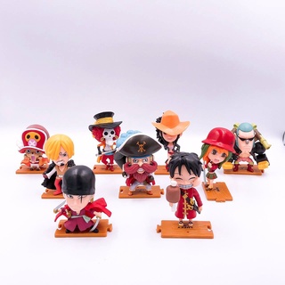 SS Toys โมเดล วันพีช สตรองเวิลด์ สูง10ซม. ไม่มีกล่อง 9ตัว ขายยกชุดนะคะ(งานจีน)