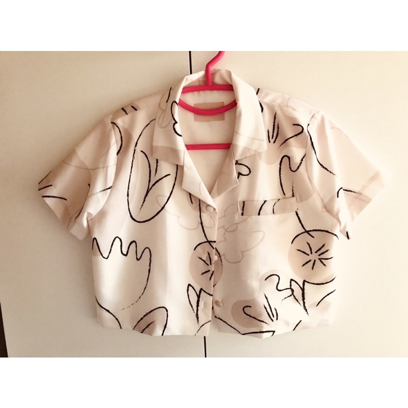 BNK Brand Rome Top เสื้อทรงครอป size S