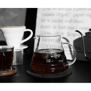 Glass coffee pot360ml