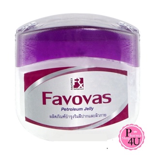 Favovas Petroleum Jelly Favovas วาสลีน ฟาโววาส ปิโตรเลียมเจลลี่ 50กรัม Vaseline Vaslin #7859