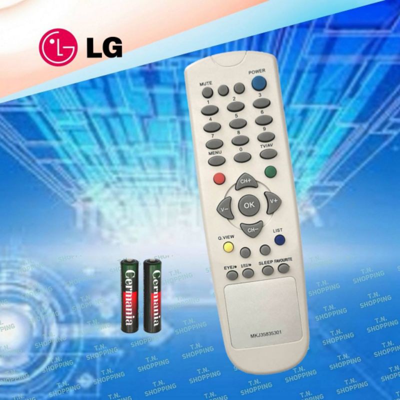 LG รีโมททีวี  รุ่น MKJ35835301, MKJ35834601จอ 14 นิ้ว -29 นิ้ว