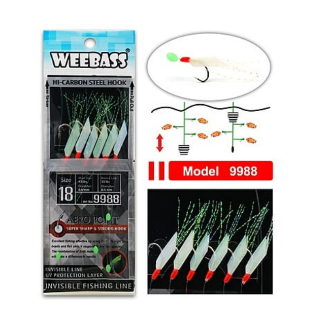 WEEBASS ตาเบ็ด - รุ่น SABIKI 9988