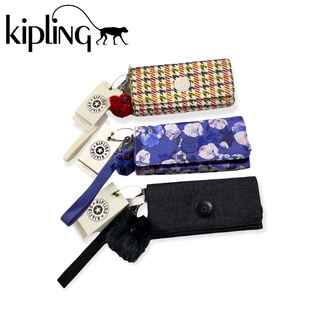 Sale กระเป๋าสตางค์ใบยาว Kipling Rubi แบรนด์แท้100% จัดส่งฟรี