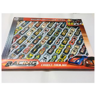 รถของเล่น รถแข่ง 50คัน (ไม่มีลาน) RACING Collect them All รถของเล่นสุดคุ้ม รถพลาสติก.