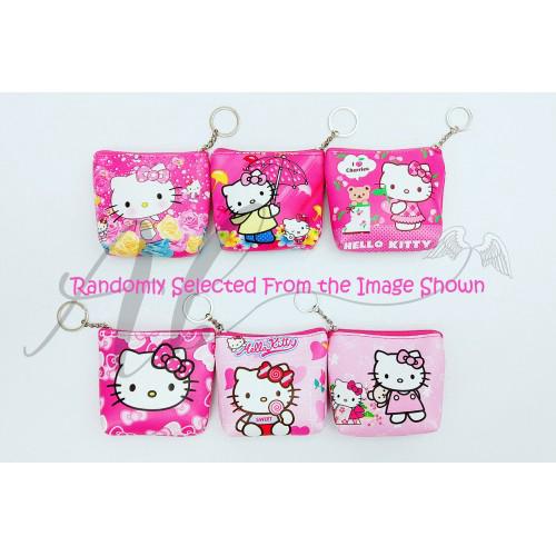 กระเป๋าใส่เหรียญ ลายการ์ตูน Hello Kitty Angel Baby สําหรับเด็กผู้หญิง