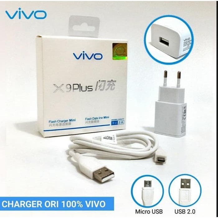 แท่นชาร์จ VIVO V3 V5 V5+ V7 V7+ V9 Y21 Y31 X5 PRO ORIGINAL 100% 2A / 5V