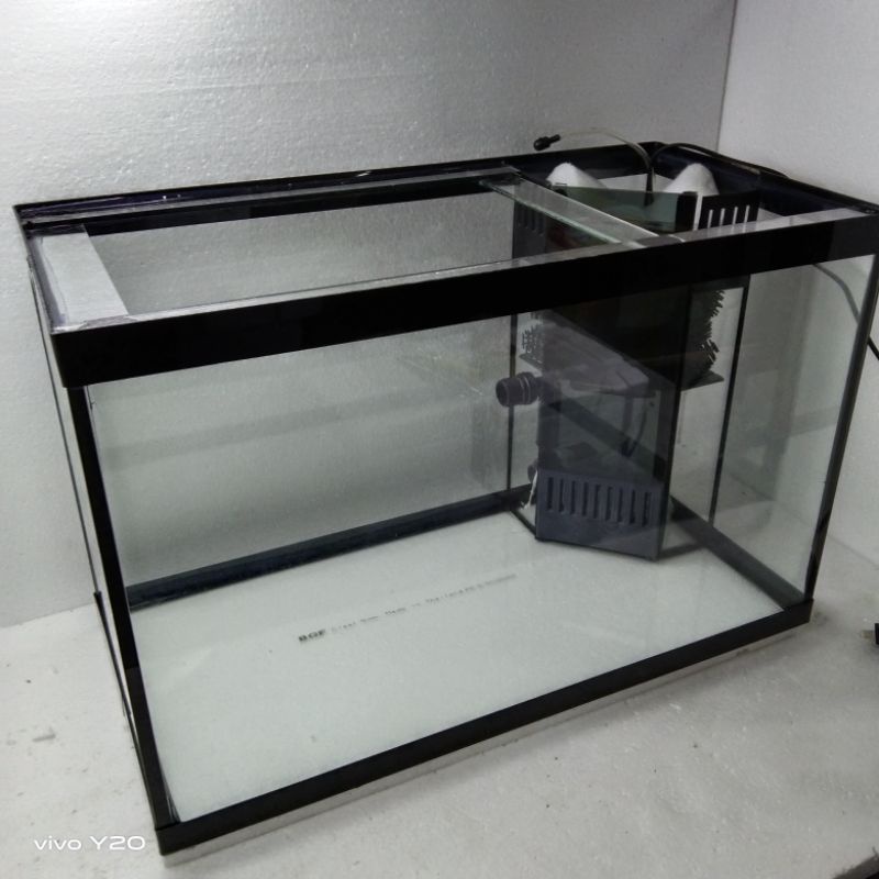 ตู้ปลา ตู้เลี้ยงปลา มีกั้นกรองในตัว พร้อมอุปกรณ์กรอง ขนาด 24 นิ้ว - รูปที่ 7