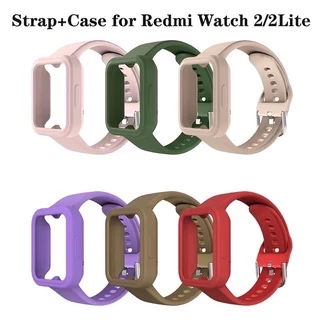 สายนาฬิกา เคส สำหรับ Xiaomi Redmi Watch 2 Lite เคส สายซิลิโคน Redmi Watch2 Lite สาย สายนาฬิกา Redmi watch 2 lite เคส