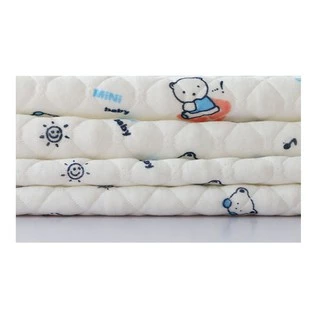 ผ้ารองฉี่ ผ้ายางรองฉี่ 35*45/50*70cm แผ่นรองฉี่เด็ก พิล์มลาย กันน้ำ ผ้า cotton
