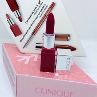 Clinique 06 ลิปสติก Rose pop ของแท้ ขนาดทดลอง