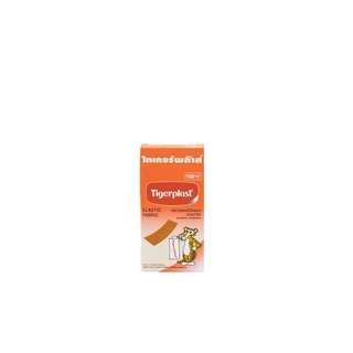 TIGERPLAST พลาสเตอร์ติดแผล ชนิดผ้า 100ชิ้น/กล่อง