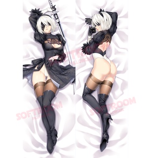 เบอร์ยอร์ฮ่า ปลอกหมอน แบบนิ่ม ลายอนิเมะญี่ปุ่น Otaku 2 Type B Nier Automata Dakimakura ขนาด 50x150 ซม. สําหรับตกแต่งบ้าน โซฟา เตียง DK2553