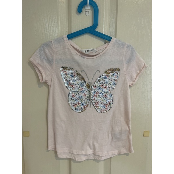 เสื้อยืด H and M ไซด์ 4-6 y