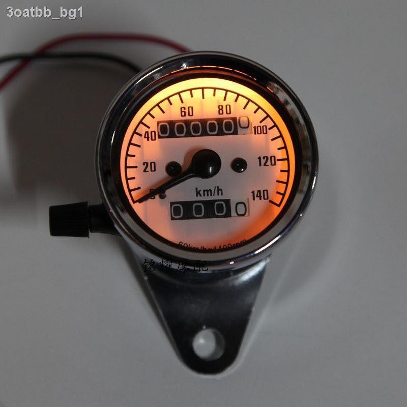 Dual Mileage Tracker Motorcycle Motorcycle With Dual Odometer - Retro ...