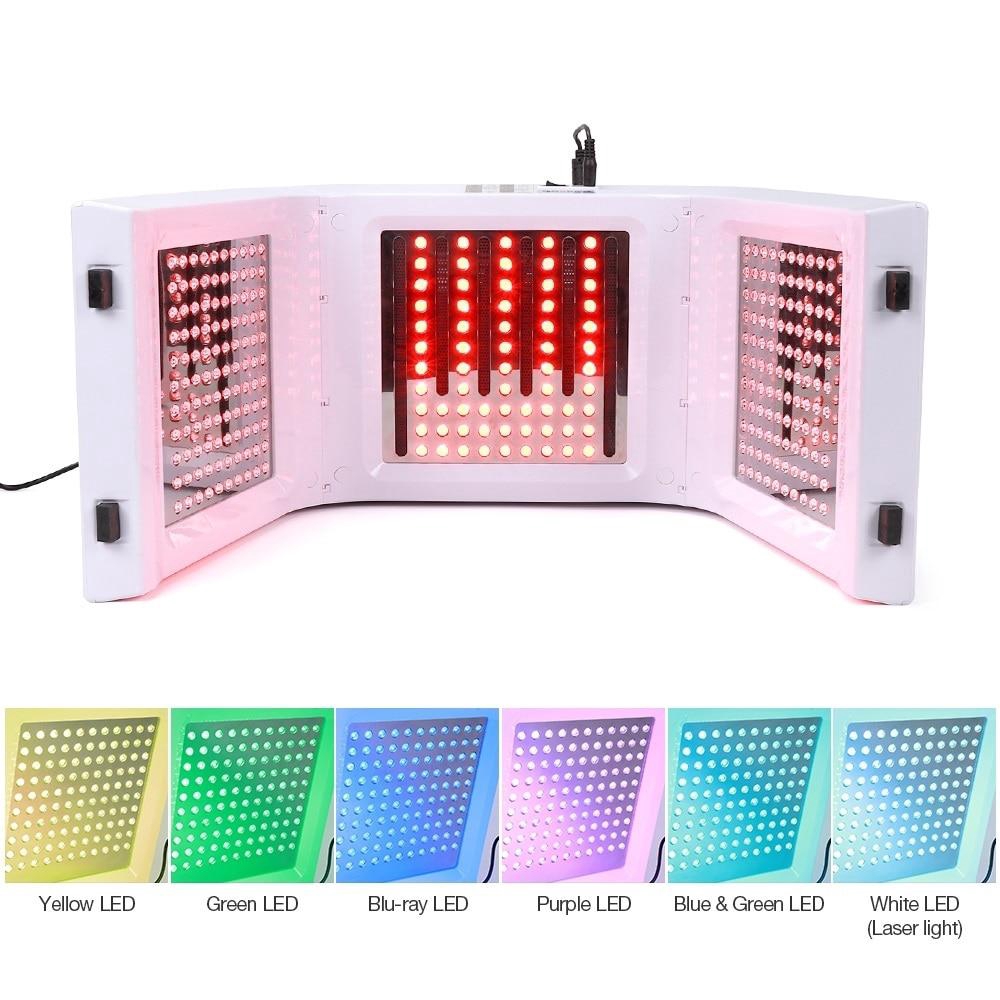 ไฟเจ็ดสี เครื่องโฟตอน pdt โคมไฟ led สําหรับรักษาสิว หน้ากากใบหน้า Omega PDT led ราคา ถูกที่สุด ดีลบีเคเค แกลเลอรีภาพที่ 9