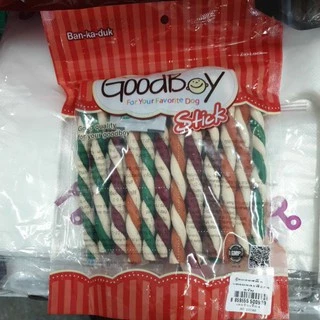 ขนมสุนัข ขนมหมา Good boy สายรุ้งขนาด250กรัม