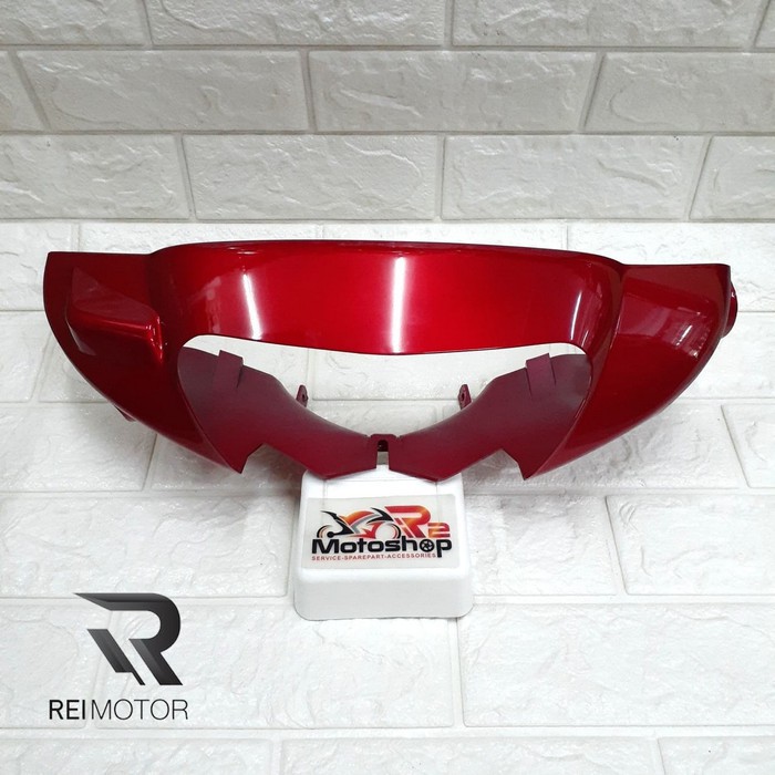 MERAH YAMAHA MIO SPORTY CARBON OLD HEADLIGHT HEADSHELL MAROON RED 5TL-F6143-00-P4 ORIGINAL YGP