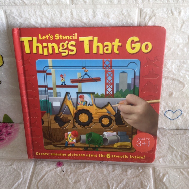 Let’s Stencil Things That Go -bj2