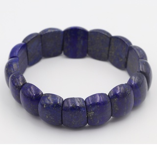 กำไลลาพิสลาซูลี (Lapis Lazuli) แบบหลังเบี้ย 19 มม.