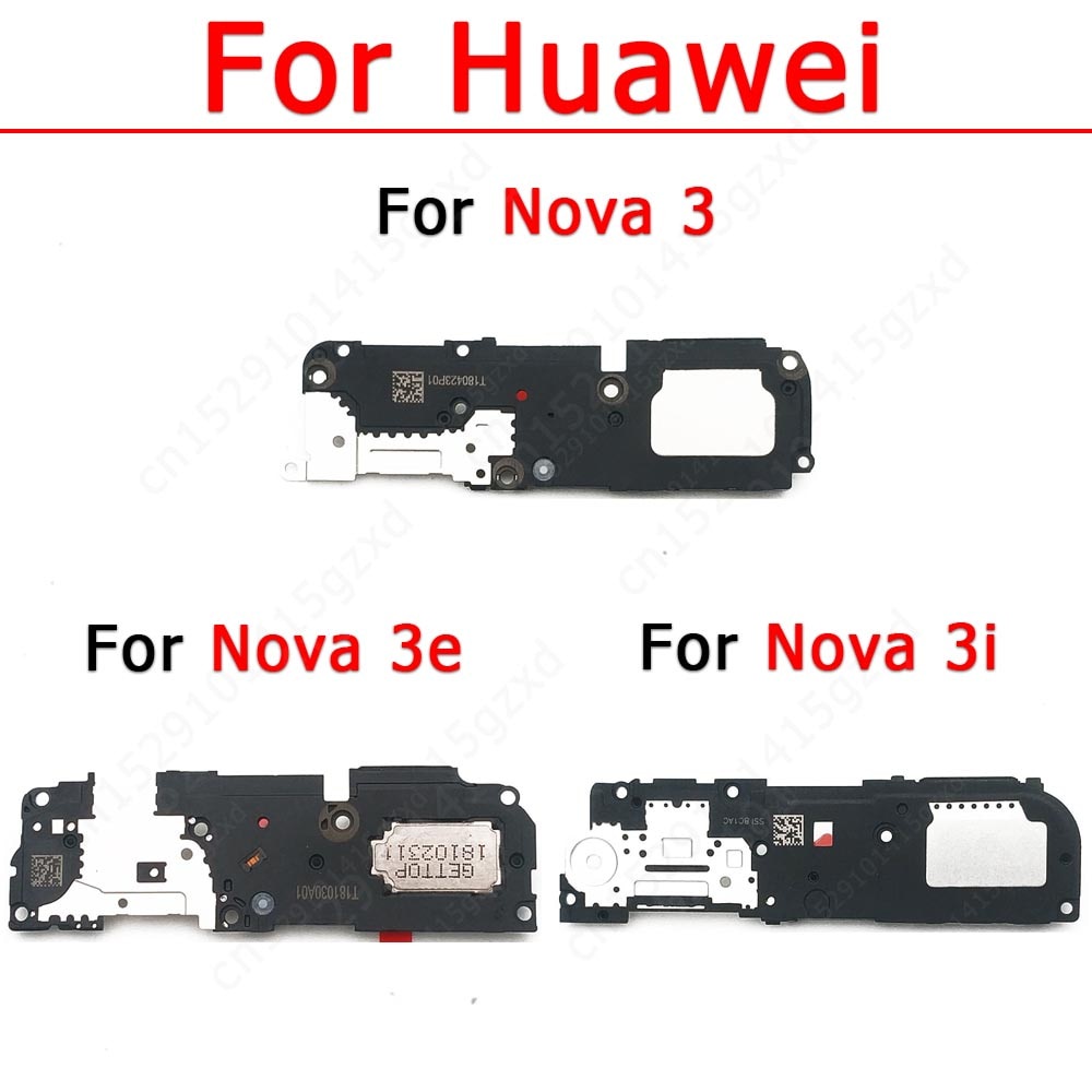 ลําโพงของแท้สําหรับ Huawei Nova 3 3e 3i ลําโพงเสียงโมดูลบอร์ดเสียง Buzzer Ringer อะไหล่ซ่อมแซม