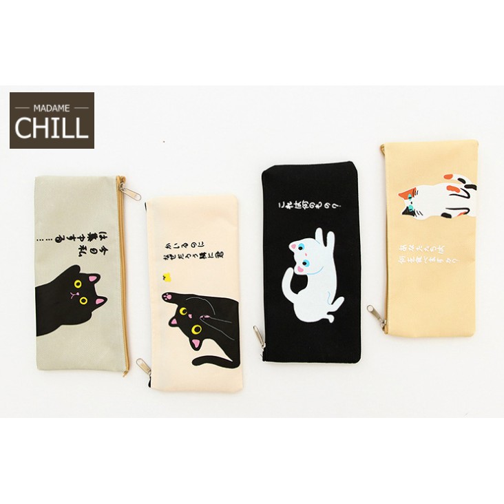[MC510] กล่องดินสอ แมว เหมียววว 🐱 (1 ใบ ราคา 19 บาท)
