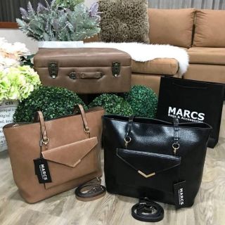 MARCS SHOPPER WITH ENVELOPE CLUTCH BAG