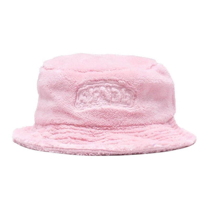 SLUM LTD - RIPNDIP Bubble Sherpa Bucket Hat Pink