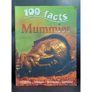 หนังสือความรู้ ปกอ่อน 100 facts Mummies