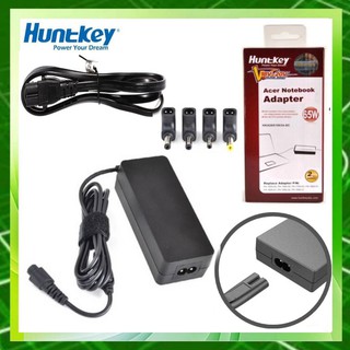 HUNTKEY Acer Adapter Huntkey Notebook Adapter 65W ใช้ได้กับ Acer Aspire Series, Acer Note, Travel Mate, S1 Series, Ferra