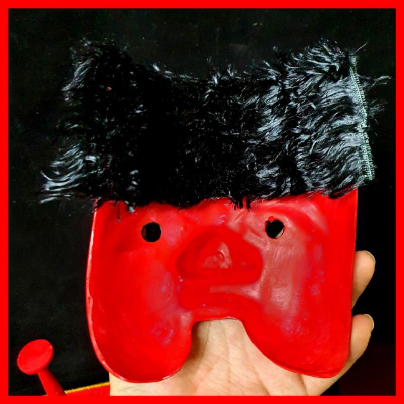 หน้ากากพรานบุญ วัดยางใหญ่ จ.นครศรีธรรมราช สุดยอดสายเมตตาแห่งเขาอ้อ เวลาบูชานำมาครอบที่หน้าแล้วภาวนาคาถาตามที่มอบให้ - รูปที่ 2