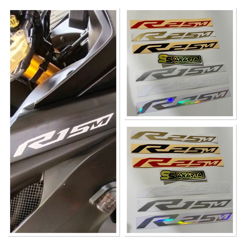 YAMAHA R15M R25M สติ๊กเกอร์ R15 R25 สติ๊กเกอร์ตัด