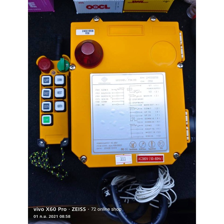 รีโมทเครน Yting innovation F24-6D 36/220/380V สินค้าอยู่ไทย