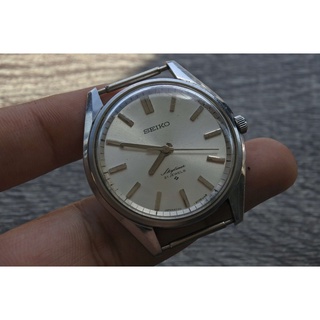 นาฬิกา Seiko Skyliner 6220 8010 Vintage ผู้ชาย สายสแตนเลส แท้มือสองญี่ปุ่น ระบบ ไขลาน หน้าปัด 39mm