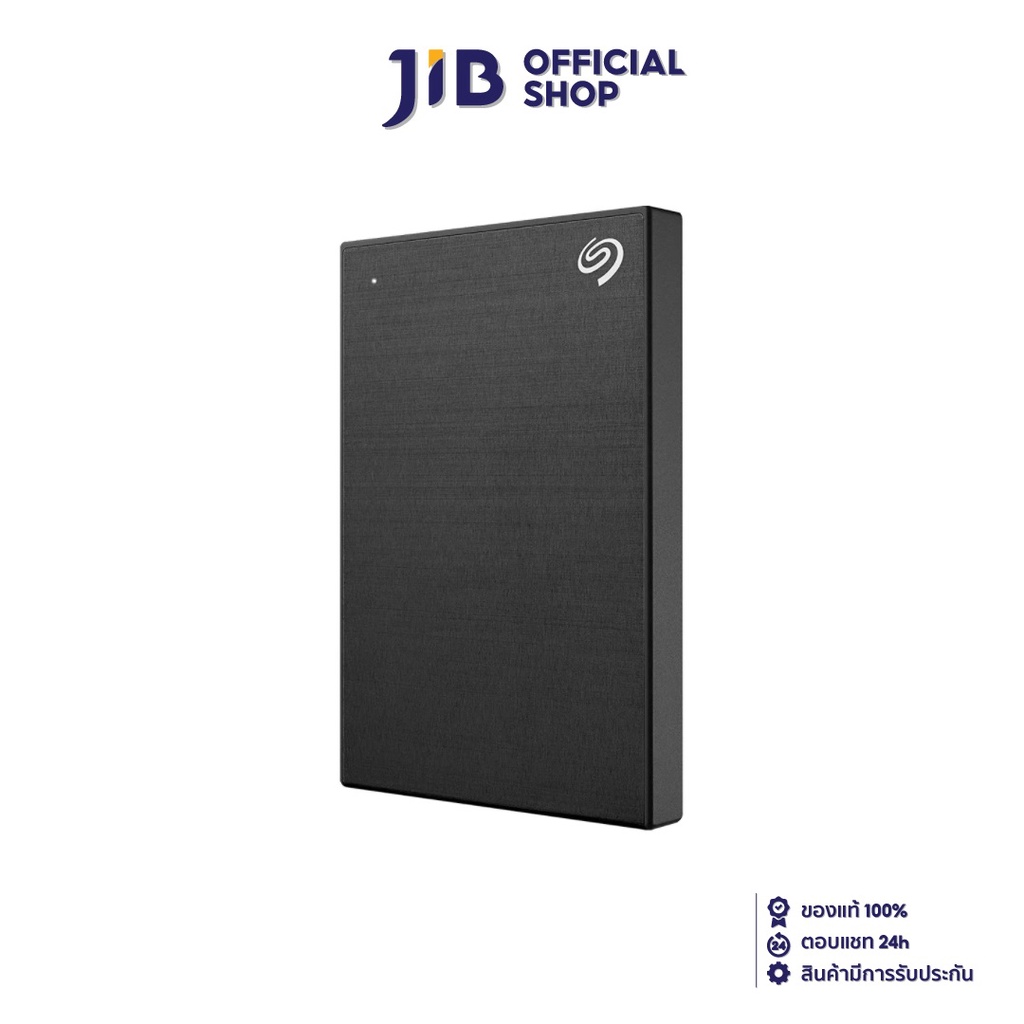 2 TB PORTABLE HDD (ฮาร์ดดิสก์พกพา) SEAGATE ONE TOUCH WITH PASSWORD (BLACK) (STKY2000400)