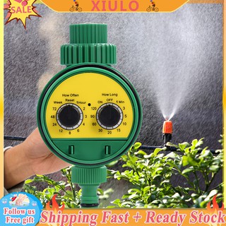 Irrigation Two Dial Multi-function Automatic Electronic Watering Controller Timer Garden