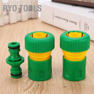 Ryo Tools 1/2" Water Hose Quick Connector Garden Tap Joiner Joint Tool Kit