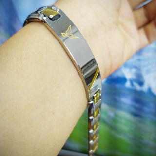 สร้อยข้อมือ กำไล เลสข้อมือ Stainless steel Bracelet