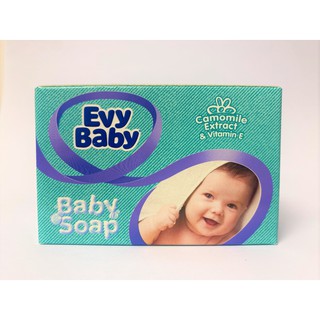 สบู่ก้อน เอวี่ เบเบ้ คาโมไมล์ 90 ก. EVY BABY BAR SOAP CAMOMILE 90 g