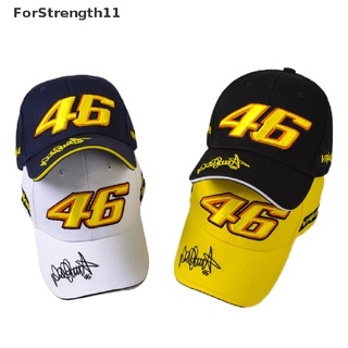 หมวกเบสบอล ปักลาย MOTO GP VR 46 Rossi สําหรับแข่งรถจักรยานยนต์