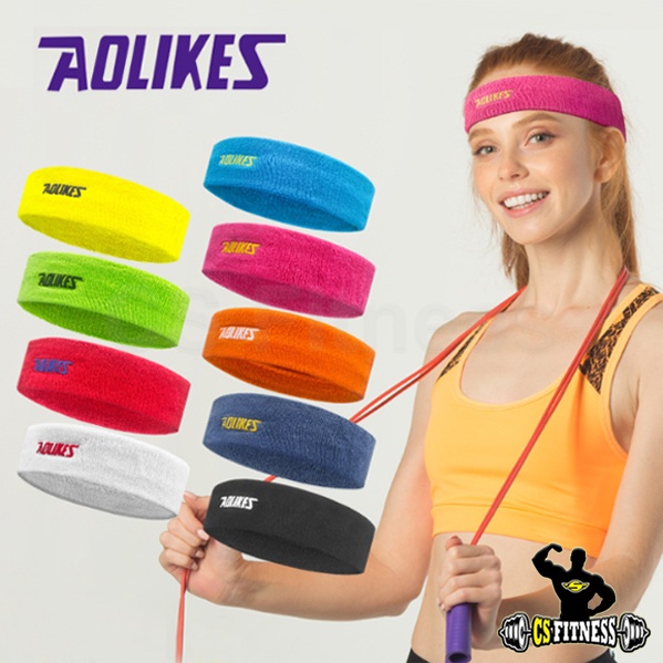 ผ้าคาดศรีษะ ที่คาดศรีษะ ซับเหงื่อ –  Aolikes  Headband